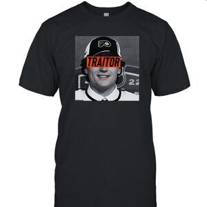 Cutter Gauthier Jamie Drysdale Traitor Hockey Fan Meme Parody Graphic T-Shirt 05